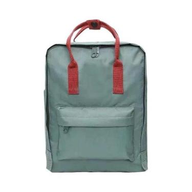 Imagem de Mochila De Lona Impermeável Para Laptop Feminina Clássica E Confiável 