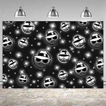 Imagem de Lofaris Tema Cholo pano de fundo mexciano fotografia de feliz aniversário para decoração de festa Cholo carro flor negra pano de fundo para fotos de estúdio início de 2000 adereços tema bandeira de mesa de bolo 6x4 pés