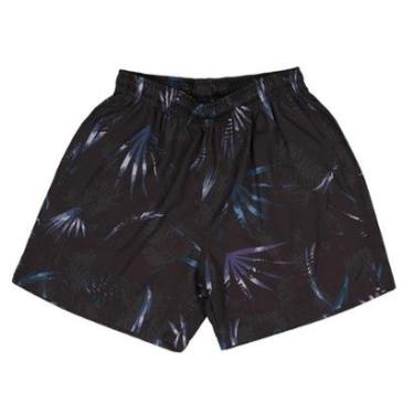 Imagem de Bermuda Boxer Infantil Tactel Essencial Ogochi Folhas-Masculino