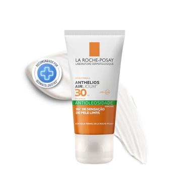 Imagem de La Roche-Posay, Protetor Solar Anthelios Airlicium Anti-oleosidade, Sem Cor, 9H de Efeito Matte, Acabamento Invisível, FPS30, 50g