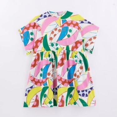Imagem de Vestido Curto Infantil Colorzita Fábula Colorido-Feminino