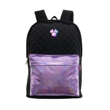 Imagem de Mochila Minnie T05 - Pto/Lilas - Xeryus, Preto