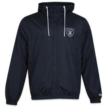 Imagem de JAQUETA NEW ERA CORTA VENTO WINDBREAKER NFL LAS VEGAS RAIDERS-Masculino