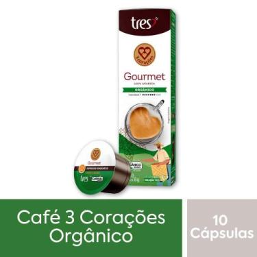 Imagem de 10 Cápsulas de Café Três Corações Gourmet Orgânico