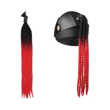 Imagem de Extensão De Cabelo Sintético Rabo De Cavalo De 24 Polegadas Com Ventos