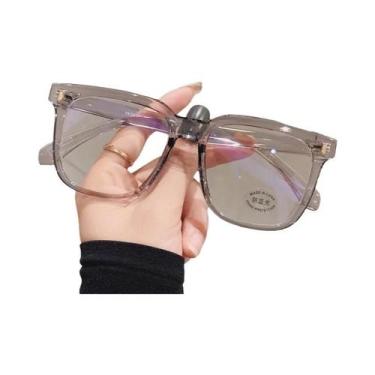 Imagem de Óculos De Computador Transparentes Unissex Com Lentes Ópticas Anti Luz