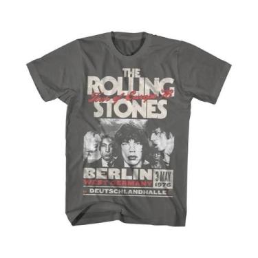 Imagem de Camiseta Unissex De Verão Com Estampa Dos Rolling Stones, Solta E Conf