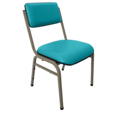 Imagem de Cadeira Empilhável Para Auditórios Linha Hotel Smart Verde