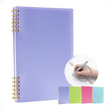 Imagem de Caderno Capa Mole Anotações Faculdade Escolar Com 80 Folhas - Hxt, Rox