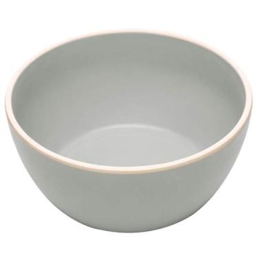 Imagem de Bowl de Melamina 600ml Cinza Tigela 15cm Class Wolff Sobremesa Sopa Po