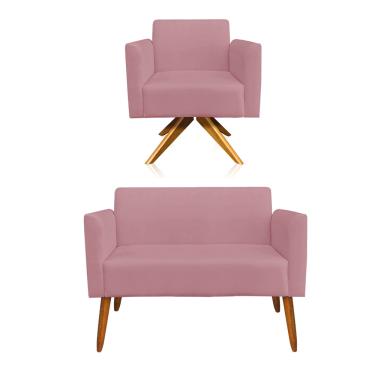 Imagem de KIT 01 NAMORADEIRA E 01 POLTRONA MARISA