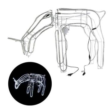 Imagem de Rena Mangueira De Led Cor Branco Frio Com Movimentos 220V