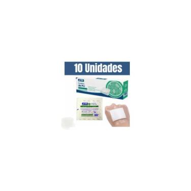 Imagem de Curativo de PU Absorvente M-TEC 10 cm x 10 cm  Missner  Kit com 10 Uni