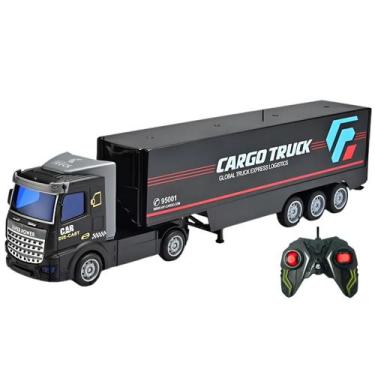 Imagem de Caminhão Carreta Recarregável Com Controle Remoto 4 Canais - - Europio