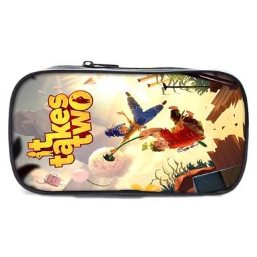 Imagem de Bolsa de lápis It Takes Twos Anime de Nylon de grande capacidade 21x5x