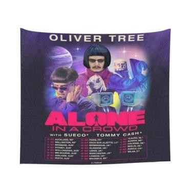 Imagem de Decoração de tapeçaria para pendurar na parede Olivers Trees Alones An