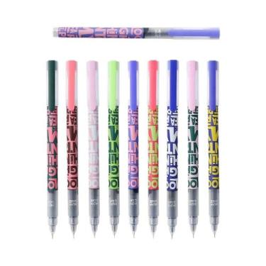 Imagem de Conjunto De Canetas Esferográficas Com Tinta Líquida Preta De Secagem 