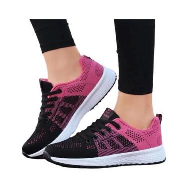 Imagem de Tênis Leves Para Corrida Femininos Confortáveis Para Esportes E Joggin