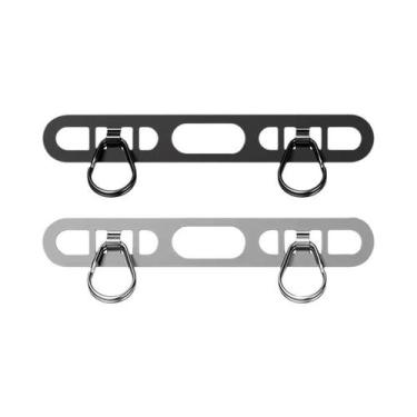 Imagem de Cordão De Aço Inoxidável Para Celular Com Clipe De Dupla Fivela E Cone