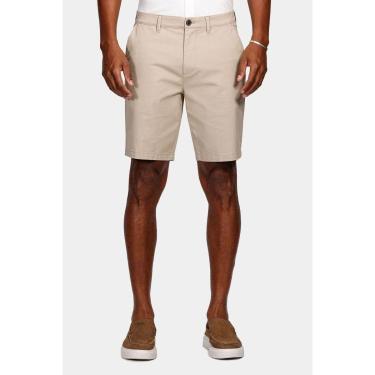 Imagem de Bermuda Aramis Chino Clássica Sarja Areia-Masculino