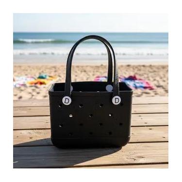 Imagem de Bolsa Eva Premium Preto Luxo Praia Piscina Impermeável - - Allurys, P