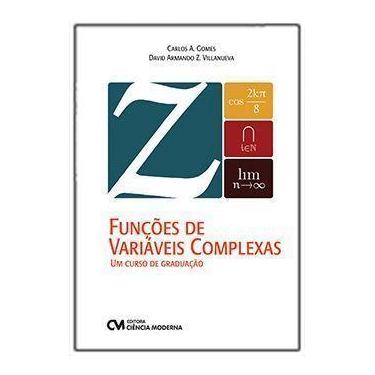 Imagem de Funções de Variáveis Complexas: Um curso de graduação - CIENCIA MODERN