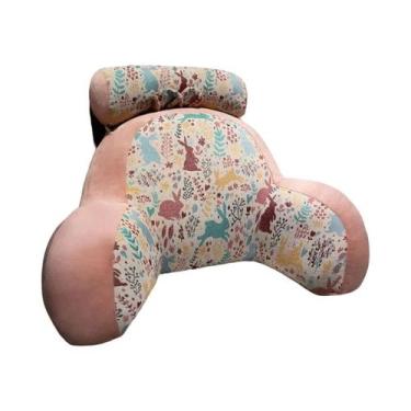 Imagem de Almofada Grande Retrô De Apoio Lombar Removível Para Proteção Da Cintu