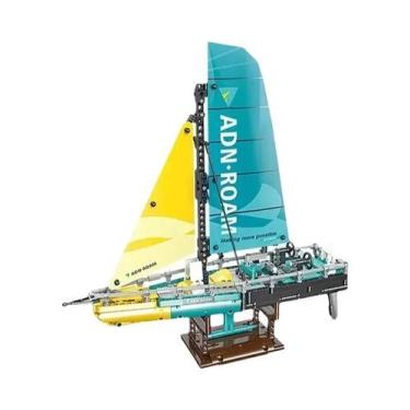 Imagem de Blocos De Montar De Barco À Vela Oceânico Infantil: Brinquedo Educacio