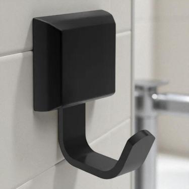 Imagem de Suporte Cabide Cabideiro Gancho Luxo Preto