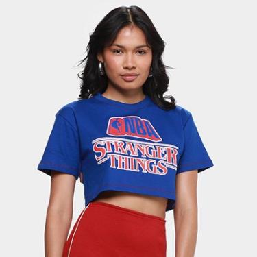 Imagem de Camiseta Cropped NBA Mitchell & Ness Feminina-Feminino