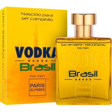 Imagem de Perfume Vodka Brasil Amarelo Edt 100ml Paris Elysees