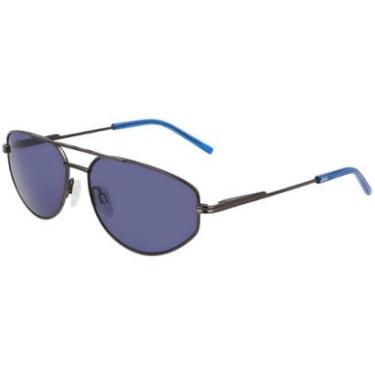 Imagem de Óculos de Sol DKNY DK117S 070 - Cinza 57-Feminino