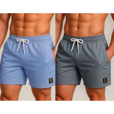 Imagem de Kit 2 Shorts Masculino Treino Academia Praia Premium-Masculino
