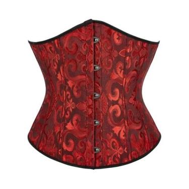 Imagem de Corset Sexy Feminino Modelador De Cintura Estilo Steampunk Com Cadarço