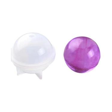 Imagem de Molde De Silicone Transparente De 2-10CM Para Resina Epóxi UV, Bola De