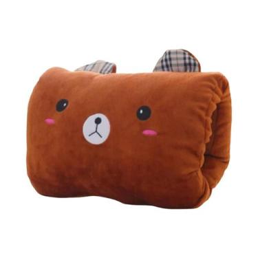 Imagem de Luvas De Pelúcia Rosa De Urso Para Crianças, Almofadas Criativas De De