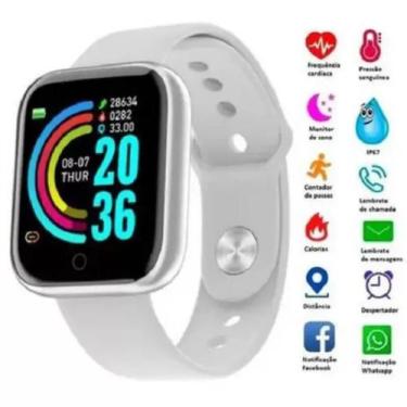 Imagem de Relogio Smartwatch Digital Masculino e Feminino Bluetooth Ios Android 