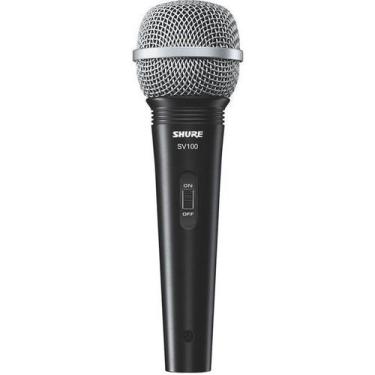 Imagem de Microfone com Fio Shure SV100 com cabo incluso