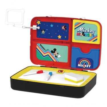 Imagem de Mochila de Atividades com Canetinhas e Acessórios Multikids com Lousa Retrátil Dupla Face Premium Colchões