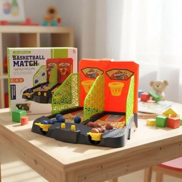 Imagem de Brinquedo jogo de basquete de mesa duplo infantil - xcell