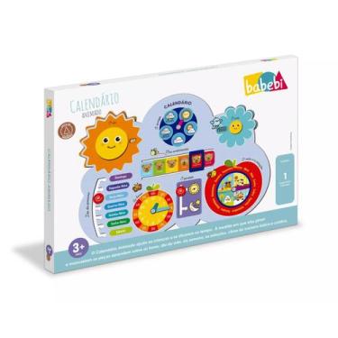 Imagem de Brinquedo Educativo Calendário Animado Babebi