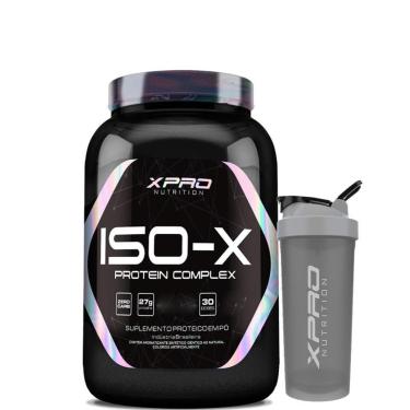 Imagem de Kit Iso-x 900gr + Coqueteleira XPRO Nutrition-Unissex