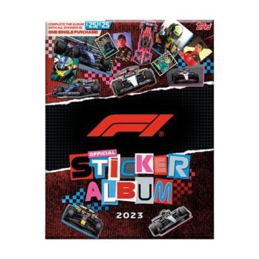Imagem de Álbum de Figurinhas Oficial Fórmula 1 2023 Completo - Pôster Exclusivo