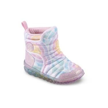 Imagem de Tênis Bota Infantil BIBI Roller 2.0 Estampado Tie Dye Feminino, Colori