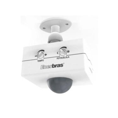 Imagem de Sensor de Presença Infravermelho Bivolt Automático Enerbras 1501-E