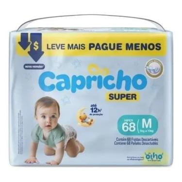 Imagem de Fralda Capricho Super Hiper M 68 Unid
