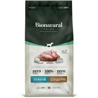 Imagem de Ração Seca Bionatural Prime Júnior Frango para Cães Filhotes Porte Méd