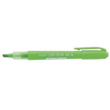 Imagem de Marca Texto Lumi Color 200sl Verde (12 unidades) - Pilot