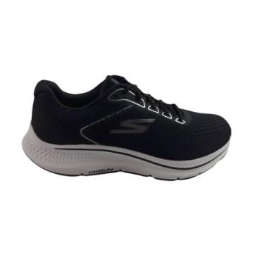 Imagem de Tênis Masculino Skechers 220865BR Go Run ConsisTênt, Preto, Branco, 41