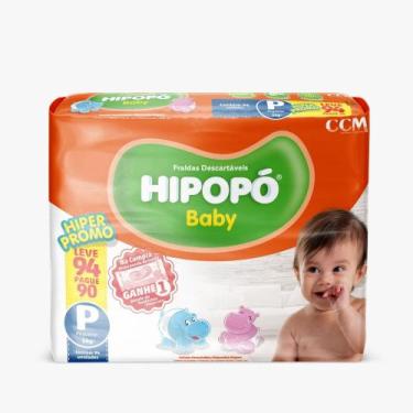 Imagem de Fralda infantil Hipopo Hiper P c/94 Unidades - Hipopó